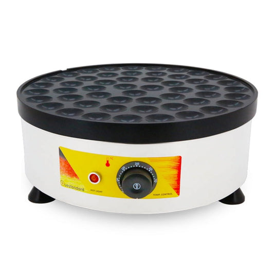 INTBUYING Nonstick Electric Dutch Poffertjes Mini Pancake Crepe Machine Maker
