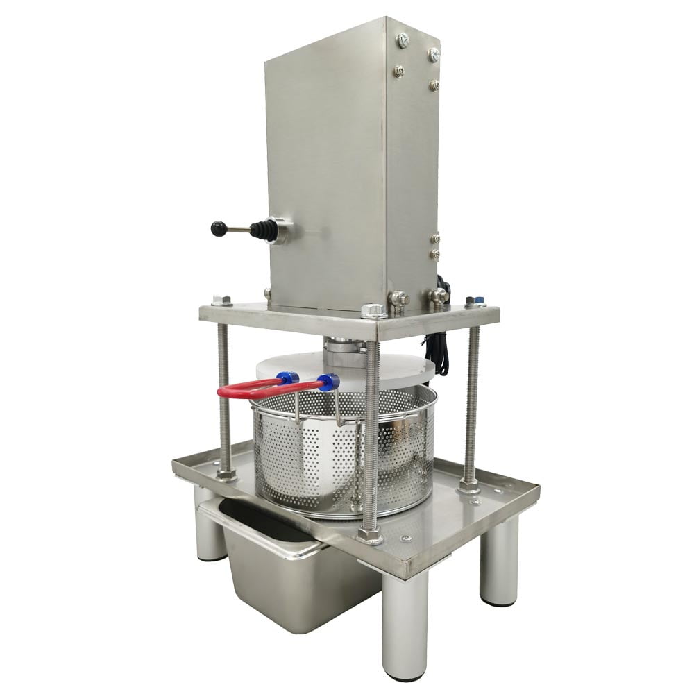 INTSUPERMAI Electric Fruit Vegetable Dehydration Dumpling Stuffing Water Squeezer Wine Slag Separation Machine