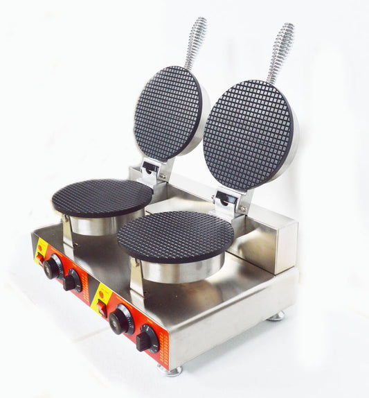 INTSUPERMAI Ice Cream Waffle Cone Maker Machine Egg Roll Toast Sandwich Machine