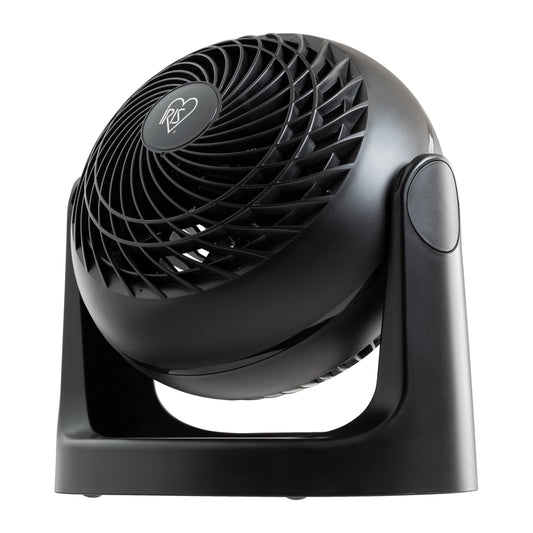 IRIS WOOZOO Desk Fan Air Circulator 3 Speeds 360Â° Tilt, Black