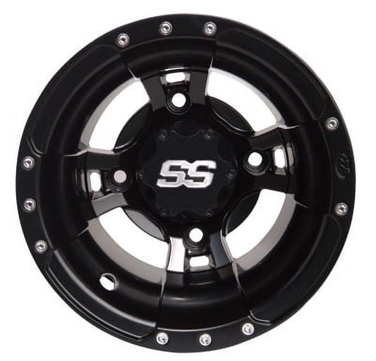ITP SS112 Sport ATV Wheel Matte Black 10x5 (1028334536B)