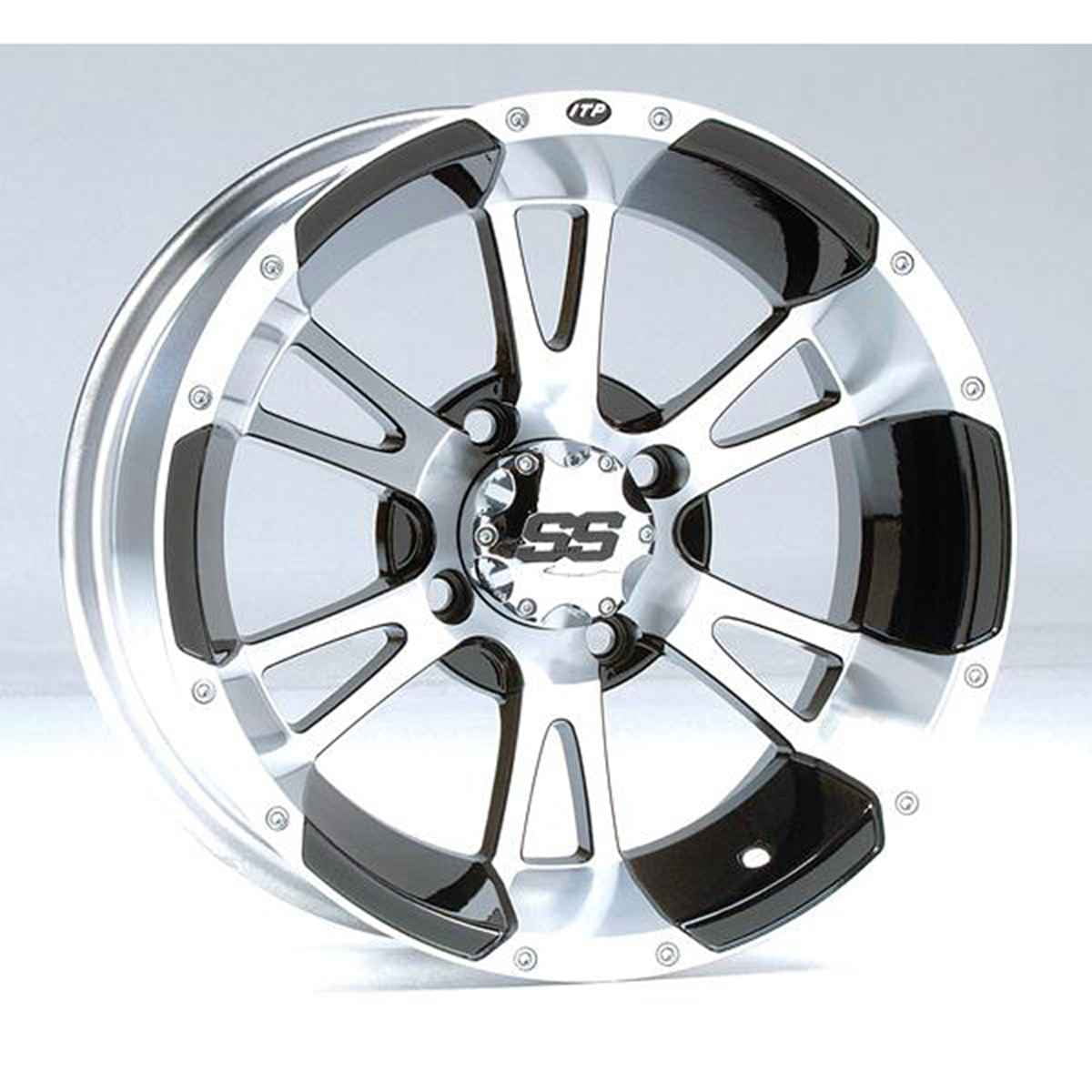 ITP SS212 Machined ATV Wheel Front 15x7 4/115 (5+2) [15SS309BX]
