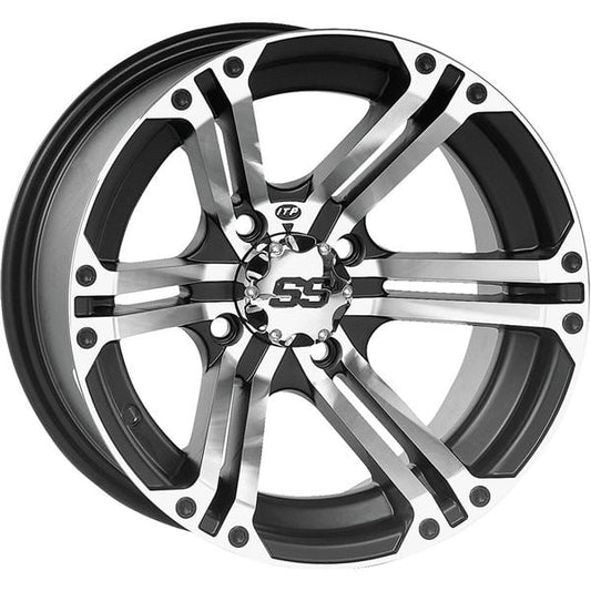 ITP SS212 Machined ATV Wheel Front/Rear 12x7 4/137 (5+2) 12mm [12SS308]