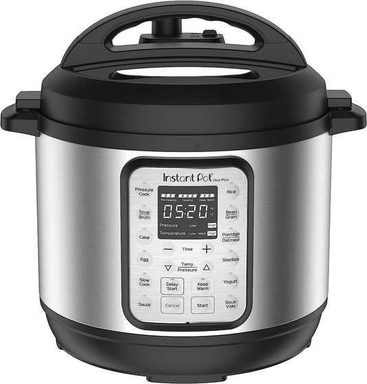Instant Pot 112-0156-01 Duo Plus 9-in-1 Electric Pressure Cooker, 6 Quart