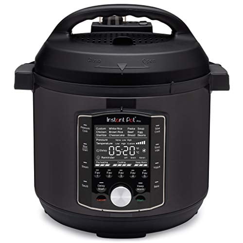 Instant Pot Pro 8-Cup Electric Rice Cooker, 10-in-1 Multifunction, Adjustable Temperature