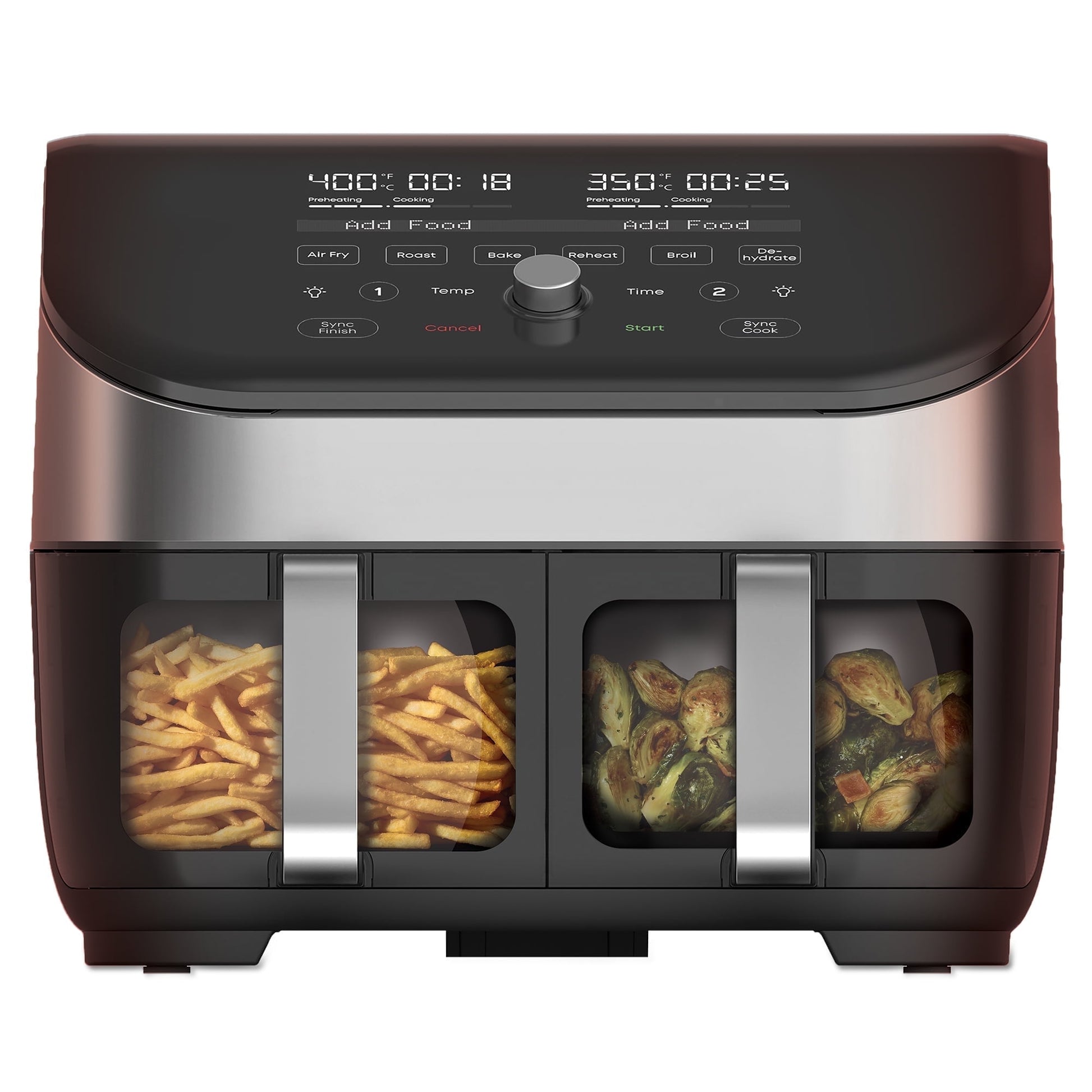 Instant Pot VORTEX Plus XL 8 QT Air Fryer, 8-in-1 Air Fry, Roast, Broil, Bake, Reheat, Dehydrate, 8 Quarts