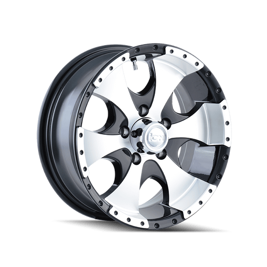 Ion 136 15X6 6X139.7 0Et 108Cb Black/Machined