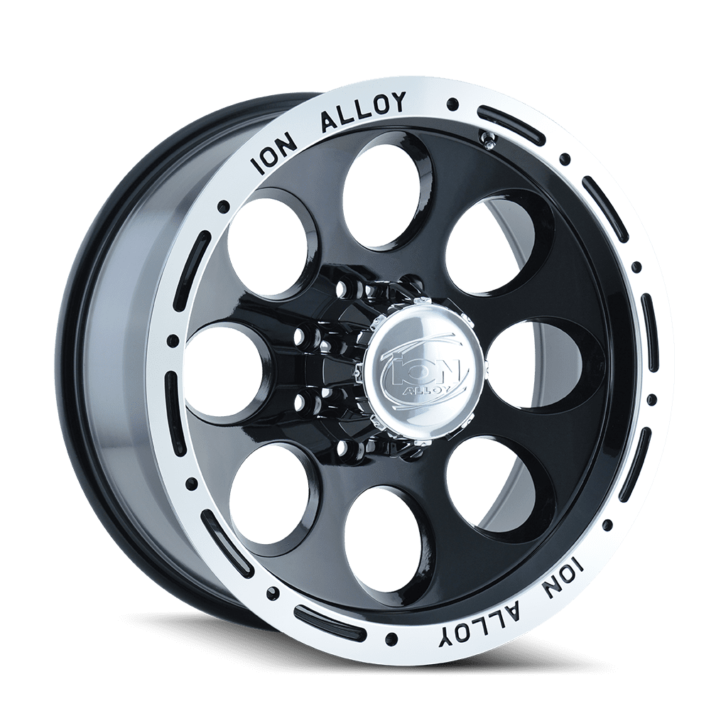 Ion 174 15X8 6X139.7 -27Et 106Cb Black/Machined