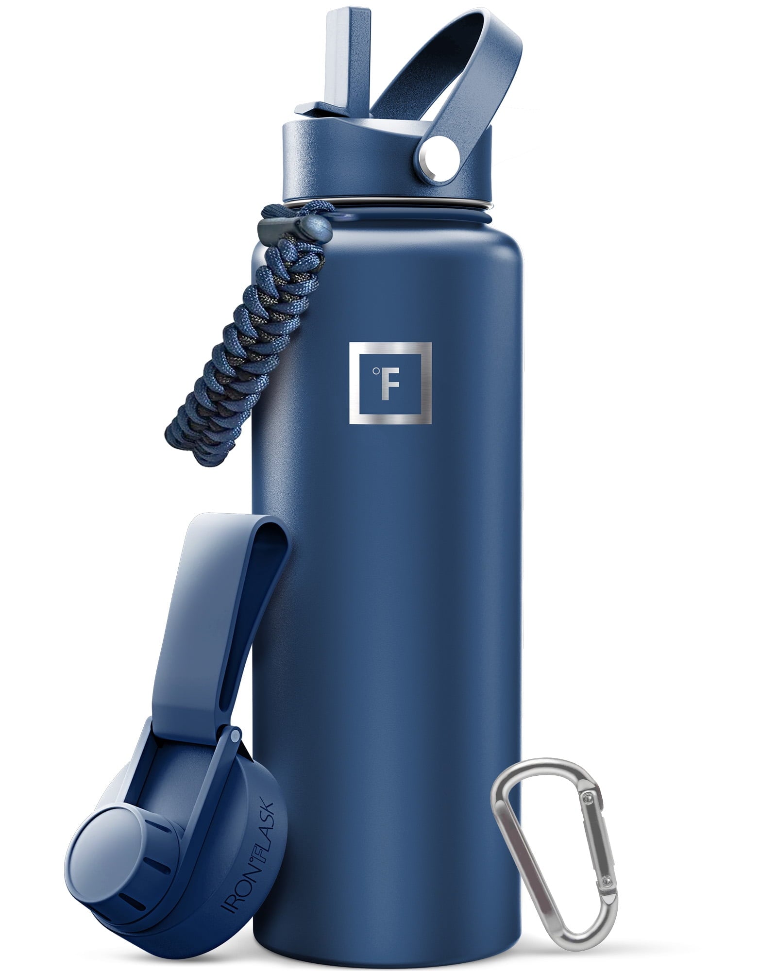 Iron Flask 40 oz Twilight Blue Stainless Steel Water Bottle