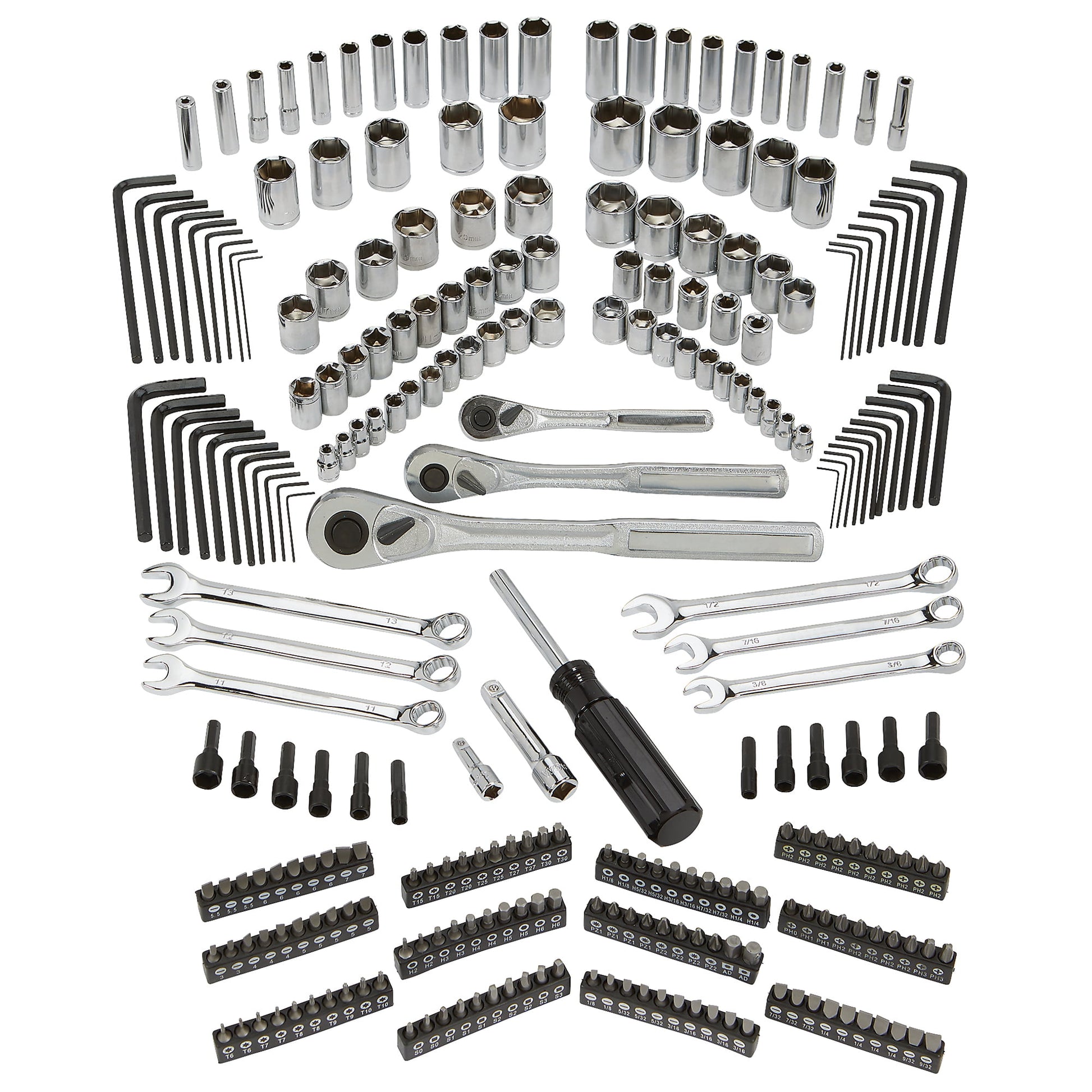 Ironton 265-Pc. Mechanics Tool Kit in Hard Case