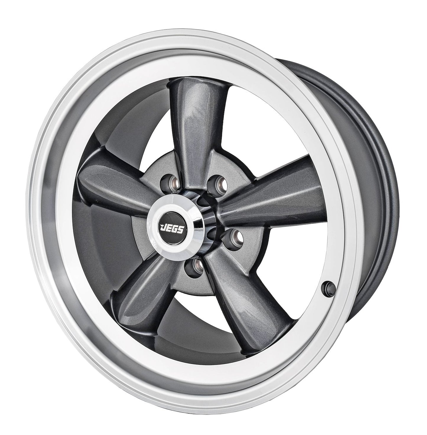 JEGS 670012 Sport Torque Wheel Size: 15 x 8 Bolt Pattern: 5 x 4.75 Back Spacing: