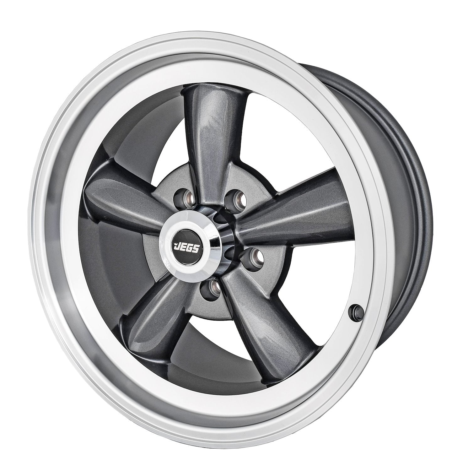 JEGS 670012 Sport Torque Wheel Size: 15 x 8 Bolt Pattern: 5 x 4.75 Back Spacing: