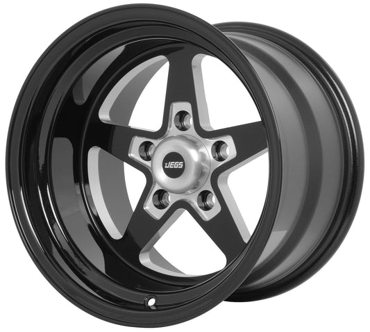 JEGS 681283 SSR Star Wheel Size: 15 x 10 Bolt Pattern: 5 x 4.75 Back Spacing: 4.