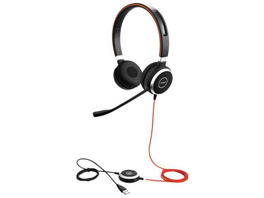 Jabra Evolve 40 MS Mono, USB Black USB 2.0/3.0, 3.5mm jack Wired Headset 6399-823-109