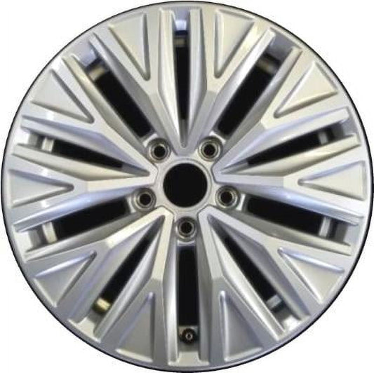 Jante Wheel Aluminum Rim 8x112 Pattern 16x6.5" 5 Lugs, Painted Silver