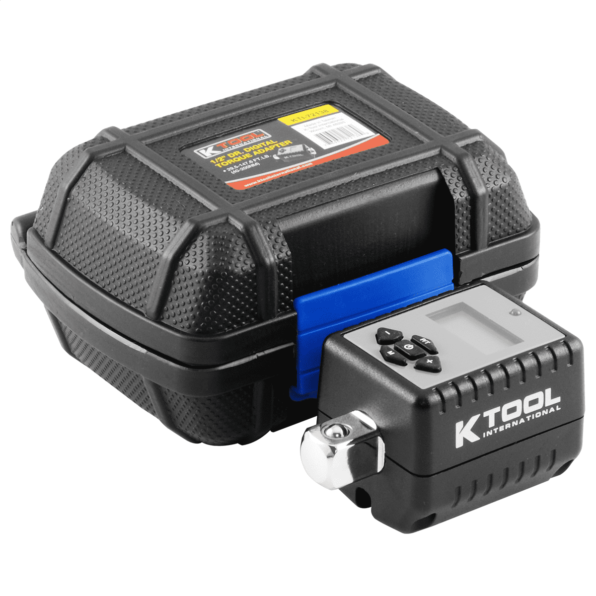 K Tool International 72138 Digital Torque Adapter 1/2 Drive 29.5 to 147.5 ft lbs