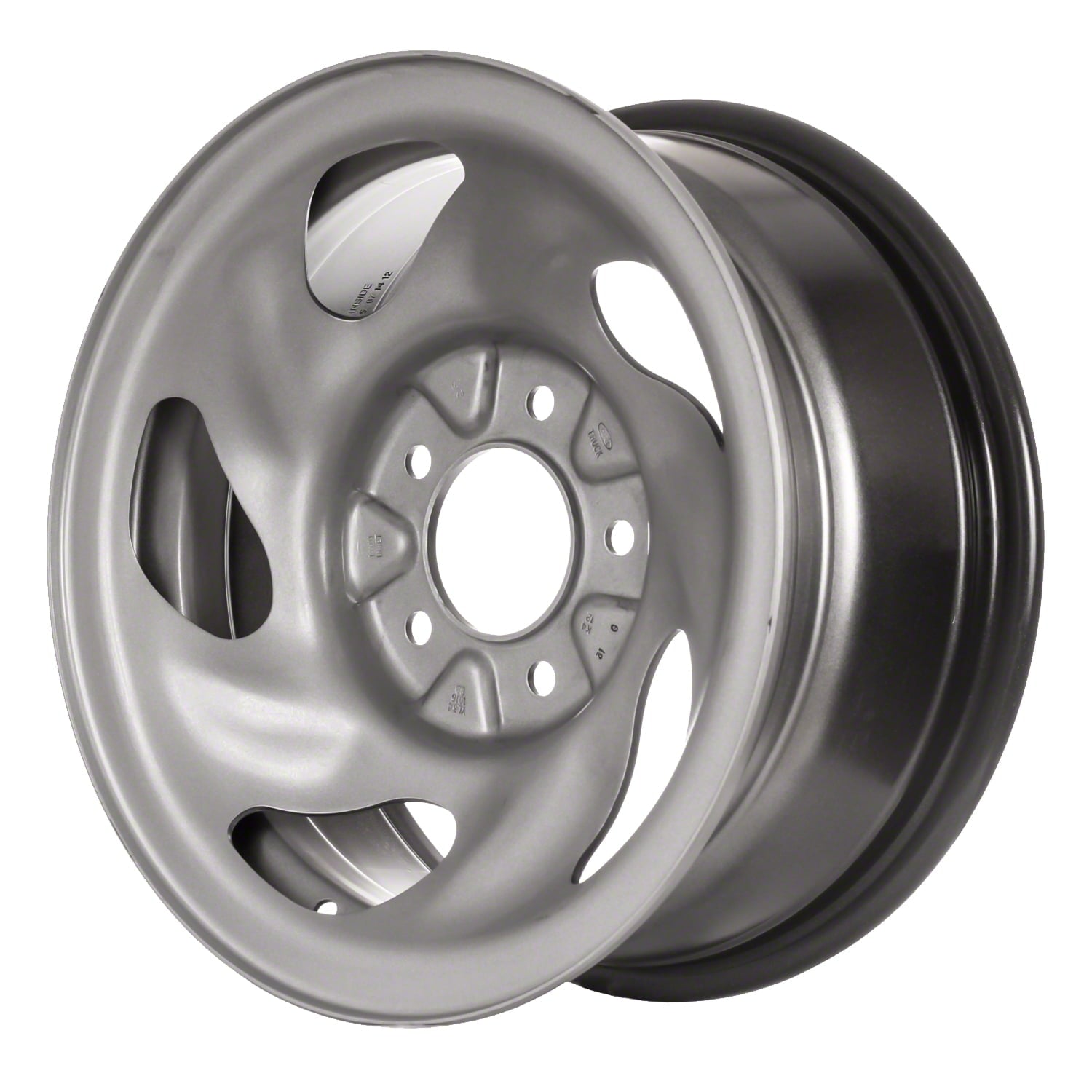 Remanufactured Painted Silver Steel Wheel 16 x 7 F65Z1015BA fits 1997-2000 Ford Expedition