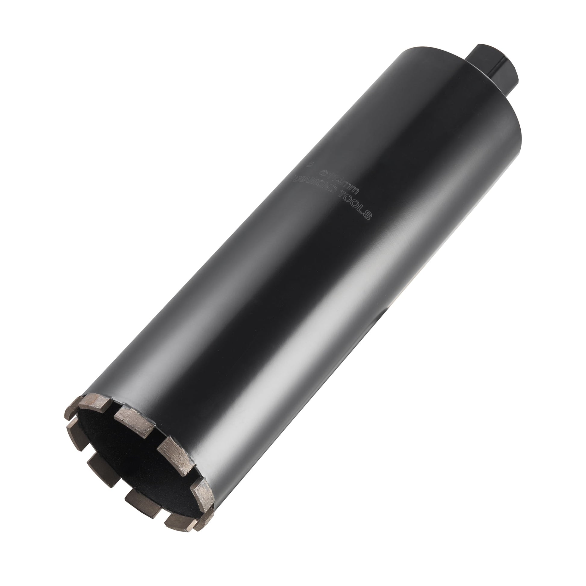 KFFKFF 4-1/2 inch Diamond Core Drill Bit, 14 inch Depth Capacity, 1-1/4 in-7 Internal Thread, Precision Welding, Suitable for Wet Drilling in Concrete, Brick, and Masonry