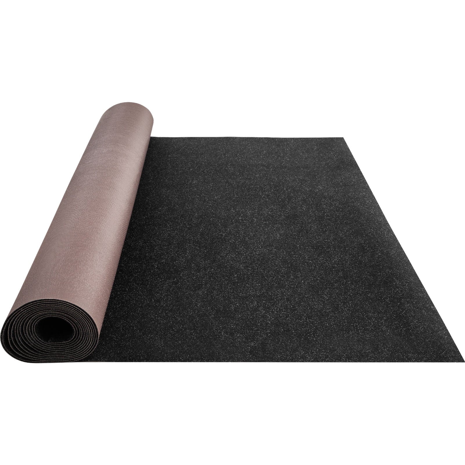 KFFKFF Marine Carpet, 6 x 30 ft Boat Flooring, Charcoal Black Marine-Grade Carpet, Indoor/Outdoor Carpet with Waterproof TPR Backing, Durable Carpet Roll for Home, Patio, Porch, and Deck