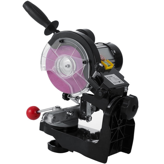KFFKFF Electric Chainsaw Sharpener, 230W Expertly Designed with Variable Angles, Chain Grinder with 3000RPM Speed, Electrically Operated Blade Sharpener Suitable for 1/4" to 2/5" Chains