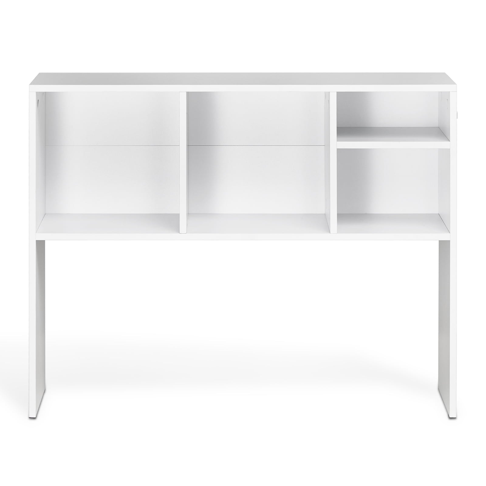 KFFKFF EstanterÃ­a de Mesa, Organizador de Oficina de un Solo Nivel, Dimensiones 37" x 9.4" x 28.7", Estante de Almacenamiento de Oficina de Madera y Soporte de ExhibiciÃ³n, EstanterÃ­a de Mesa con Almohadillas Antideslizantes