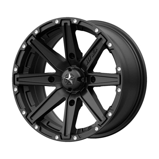 KMC-XD Wheels M33-02737 XDWM33-02737 CLUTCH 12x7 4x137.00 SATIN BLACK (0 mm)