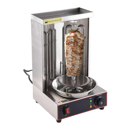 Kagrote Meat Roasting Machine Electric Roasting Machine Vertical Electric Countertop Meat Roasted Machine Barbecue Machine Stainless For Home charitable