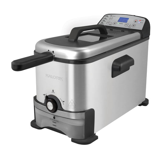 Kalorik Digital Deep Fryer with Oil Filtration