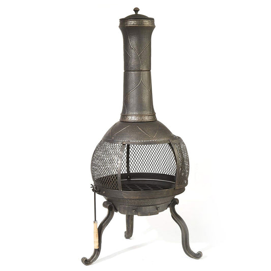 Kay Home Products 30199 Sonora Outdoor Wood Burning Chimenea Fireplace