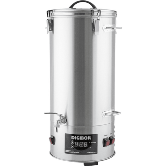 Digiboil Electric Kettle, 1500W, 9.25L, Silver with Temperature Control