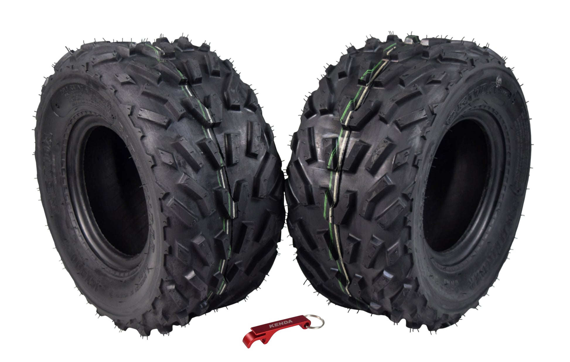 Kenda 085300762A1 16x8-7 Pathfinder Front or Rear ATV/UTV Tires 2 Pack Bottle Opener Keychain