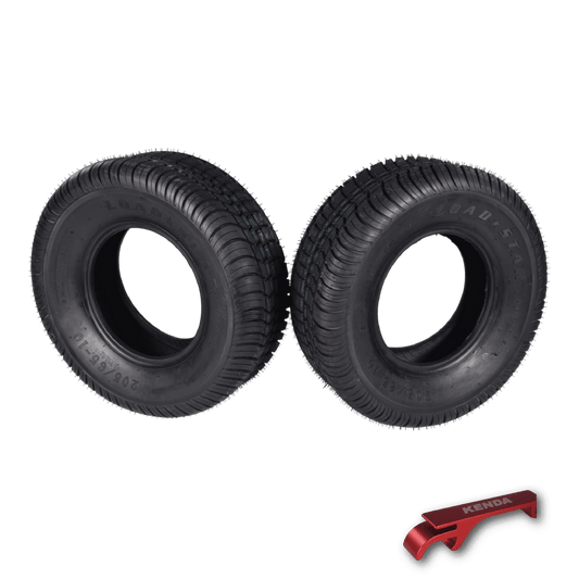 Kenda 205/65-10 Load Star (2 Pack) Trailer Tires (4 Ply) w Key Chain Bottle Opener