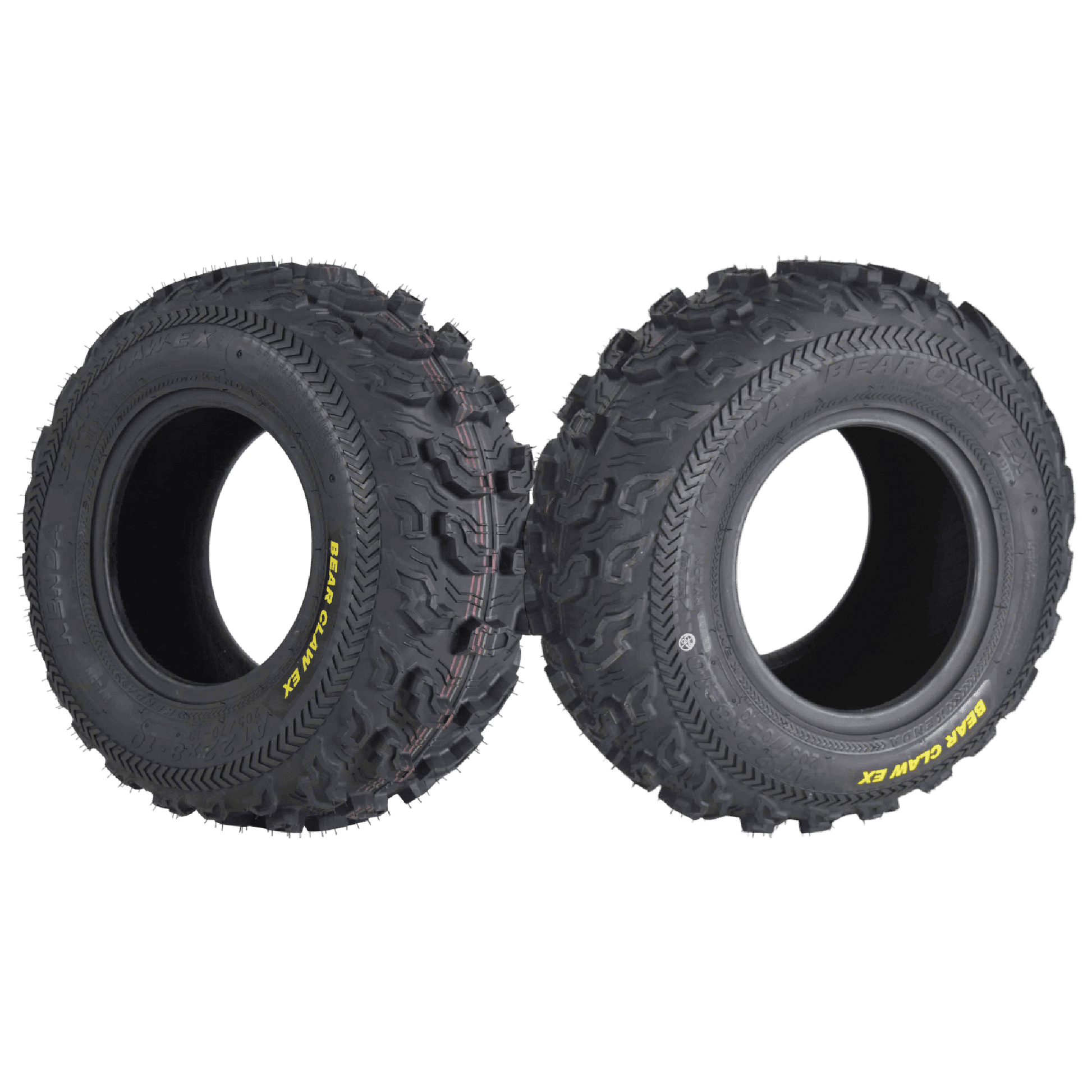 Kenda Bear Claw EX K573 22x8-10 Front 6 PLY ATV Tires Bearclaw 22x8x10 - 2 Pack