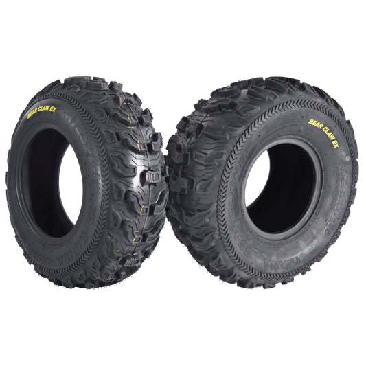 Kenda Bear Claw EX K573 25x8-12 Front 6 PLY ATV Tires Bearclaw 25x8x12 (2 Pack)
