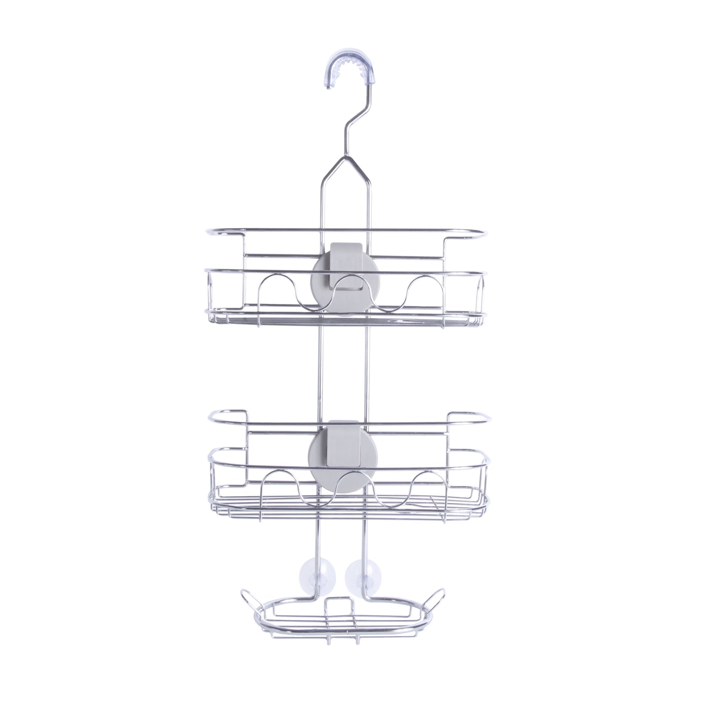 Kenney 4 Way Adjustable Metal Shower Caddy, Chrome