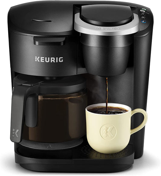 Keurig K Duo Essentials Single Serve Coffee Brewer, Black