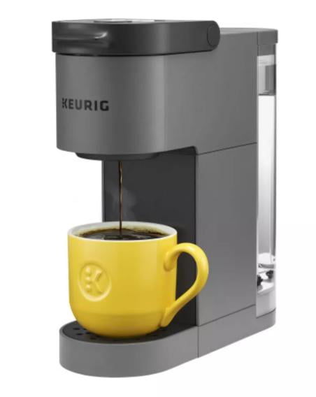 Keurig K-Mini Single-Serve K-Cup Pod Coffee Maker, Totally Gray