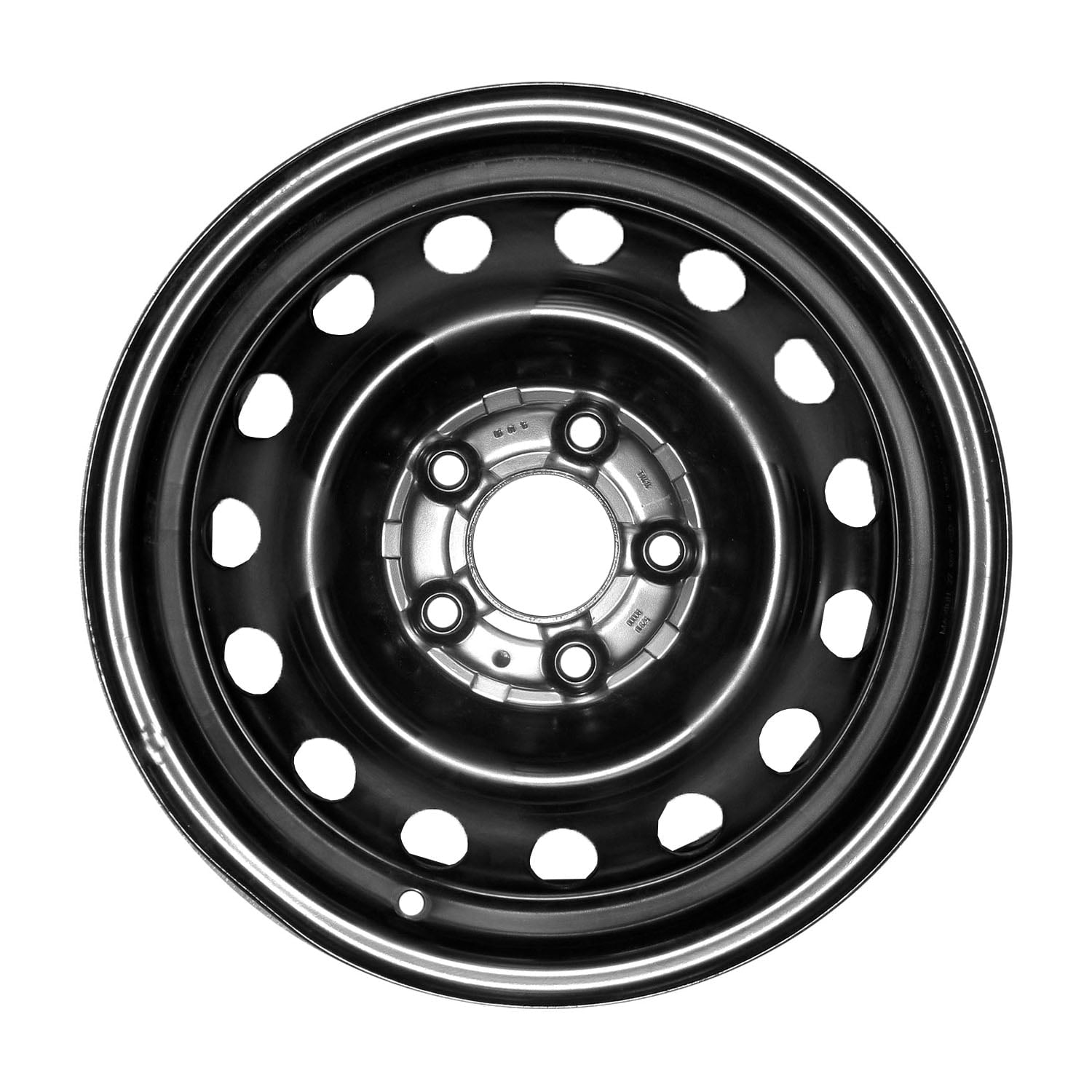 Kia Forte Wheel 2017 2018 15" Factory OEM Black 52910B0000