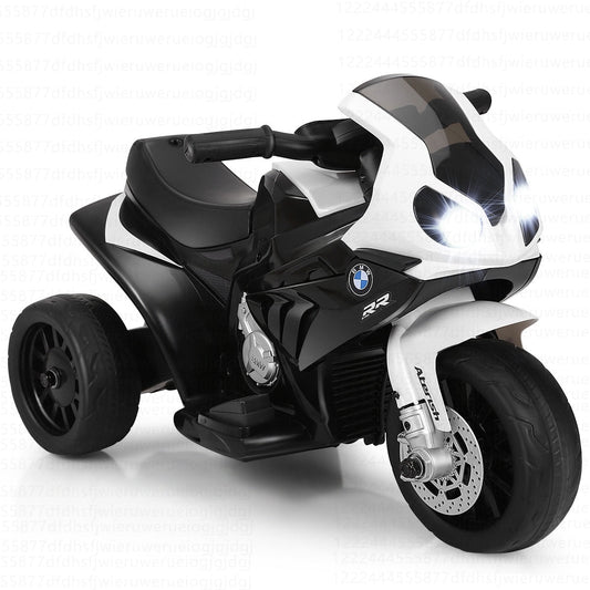 Kids Ride On Motorcycle 6V Battery Powered Electric Toy 3 Wheels with Music&Light