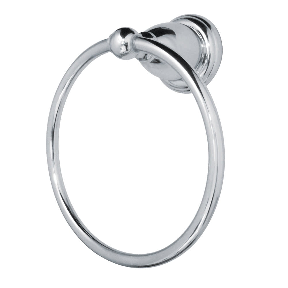 Kingston Brass BA1754C Heritage 6-1/2" Wall Mounted Towel Ring - Chrome
