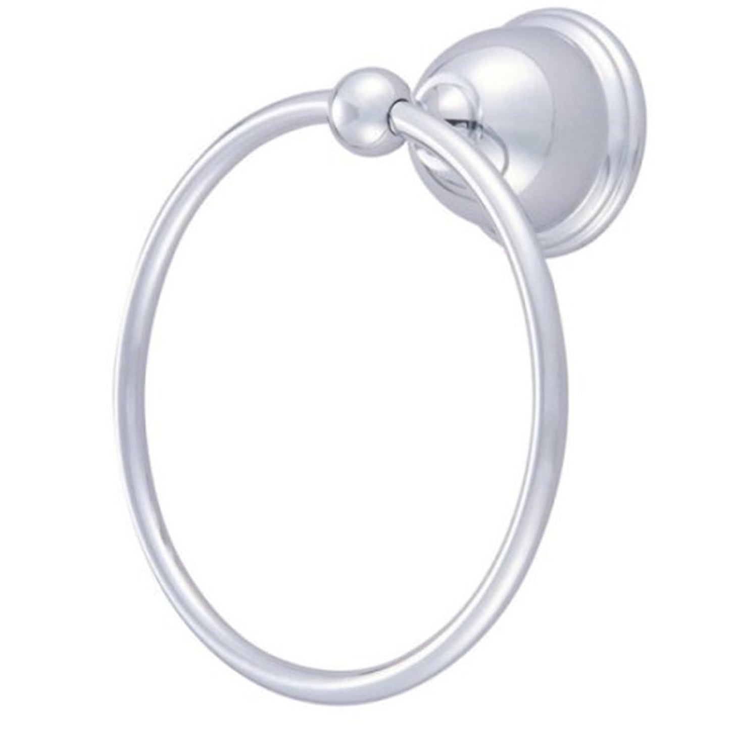 Kingston Brass BA3964C Restoration 6-1/8" Wall Mounted Towel Ring - Chrome