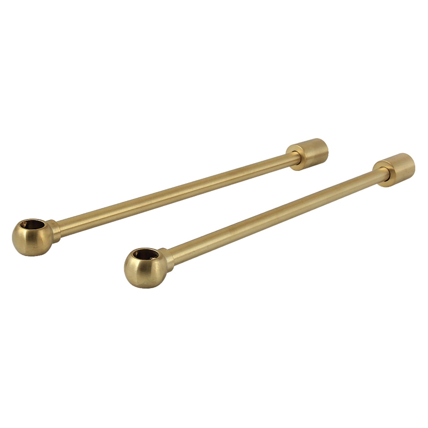 Kingston Brass CC417 Vintage Tub Supply Line Wall Support for CC46x, CC47x, CC48x, Brushed Brass