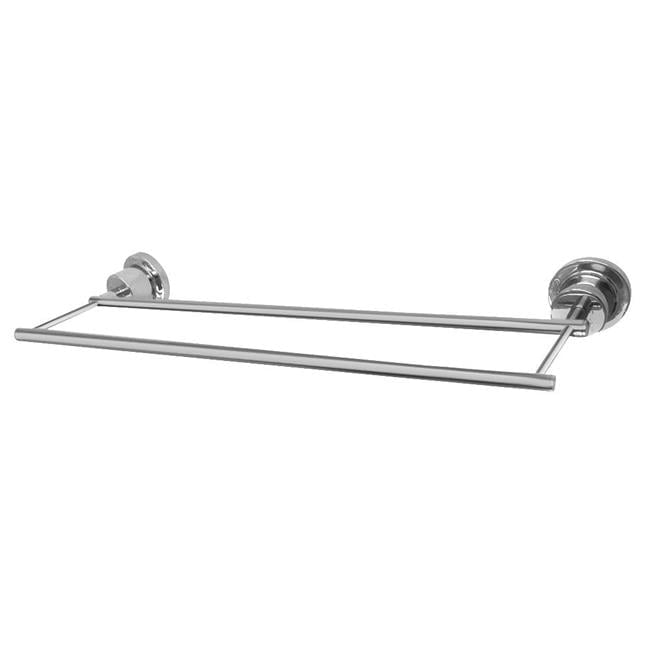 Kingston Brass BAH821318C Concord 18 in. Double Towel Bar, Polished Chrome