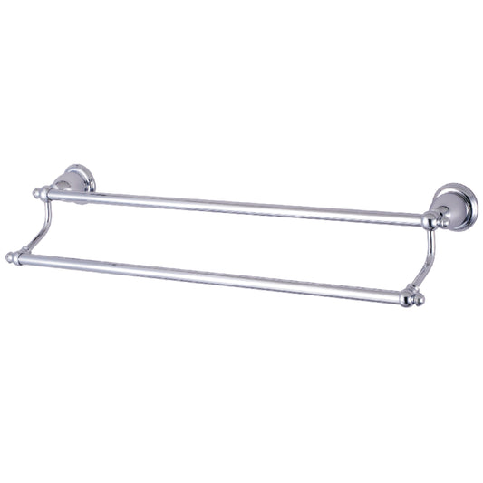 Kingston Brass BA797318C English Vintage 18-Inch Double Towel Bar in Polished Chrome