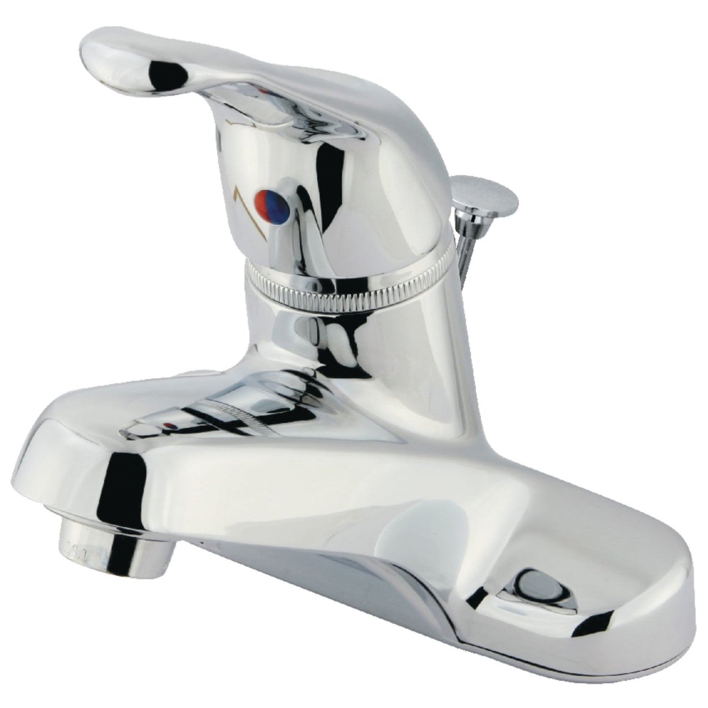 Kingston Brass GKB511B Single-Handle 4 in. Centerset Bathroom Faucet, Polished Chrome
