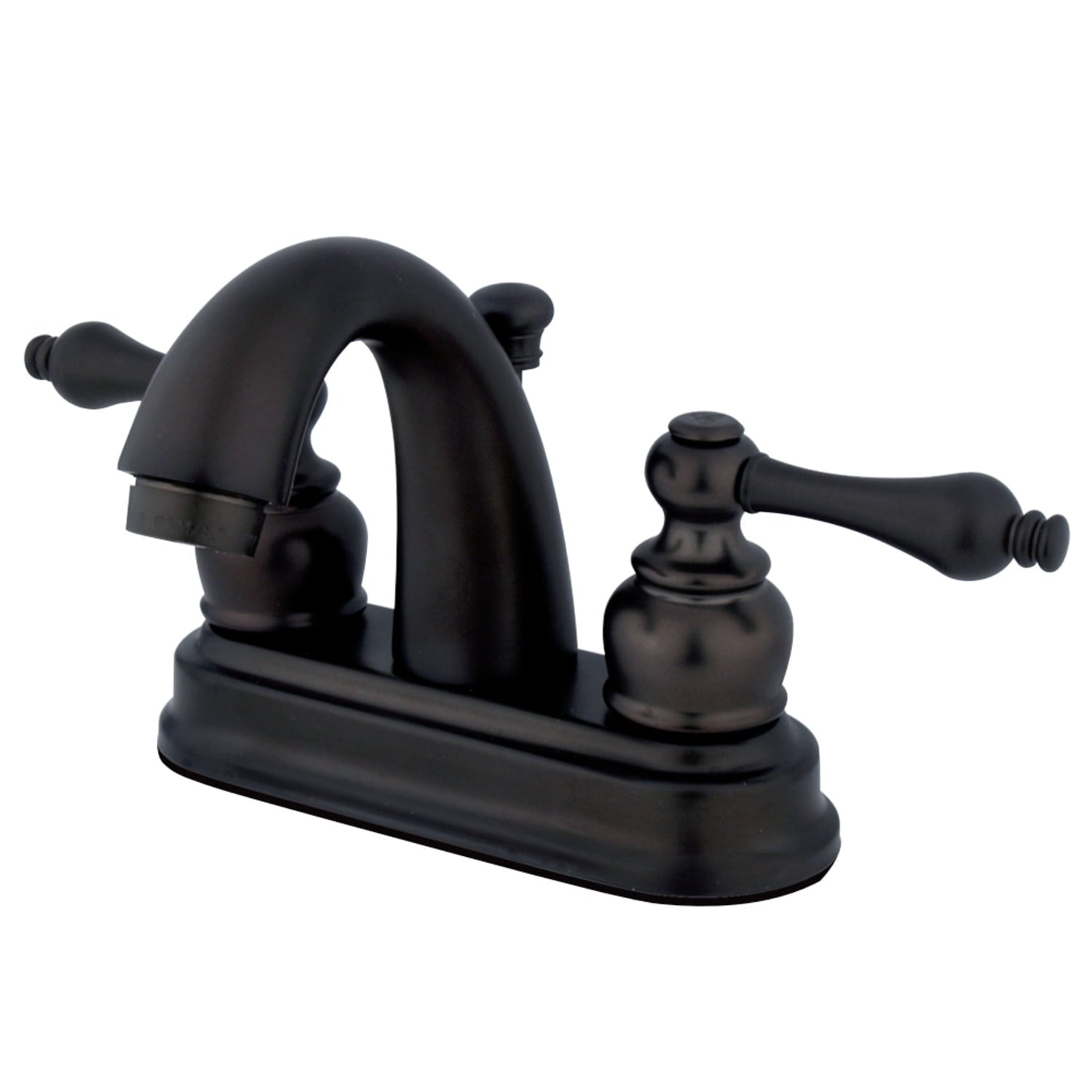 Kingston Brass GKB5615AL 4 in. Centerset Bathroom Faucet, Oil Rubbed Bronze