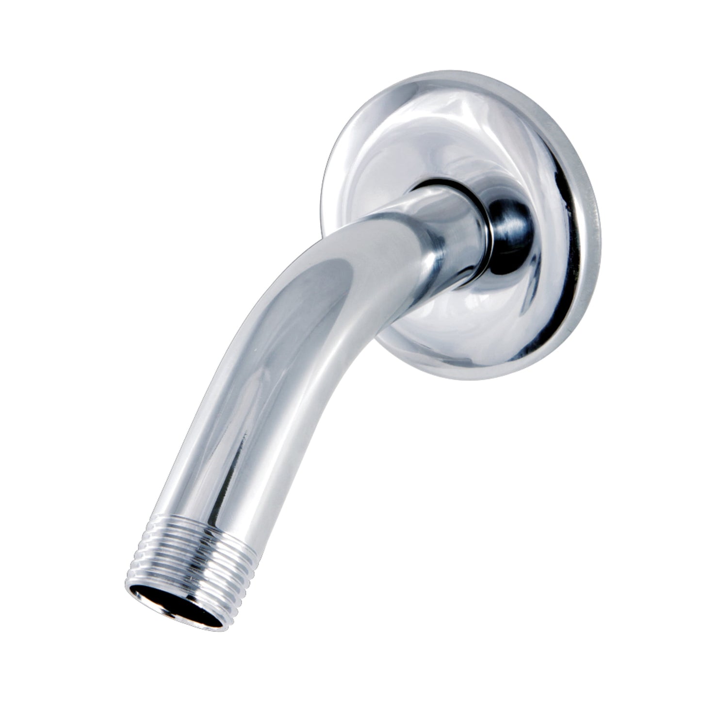 Kingston Brass K150K1 Trimscape 6-Inch Shower Arm with Round Flange in Polished Chrome