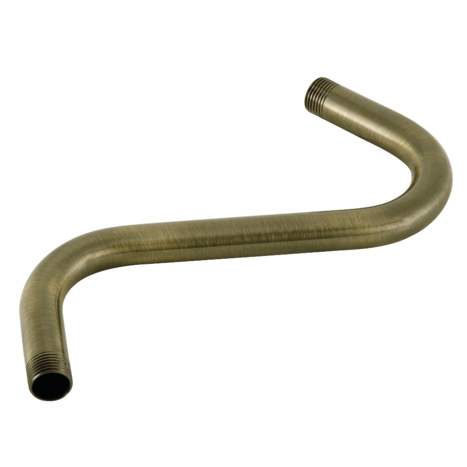 Kingston Brass K152A3 Shower Scape 8" S-Shape Shower Arm, Antique Brass