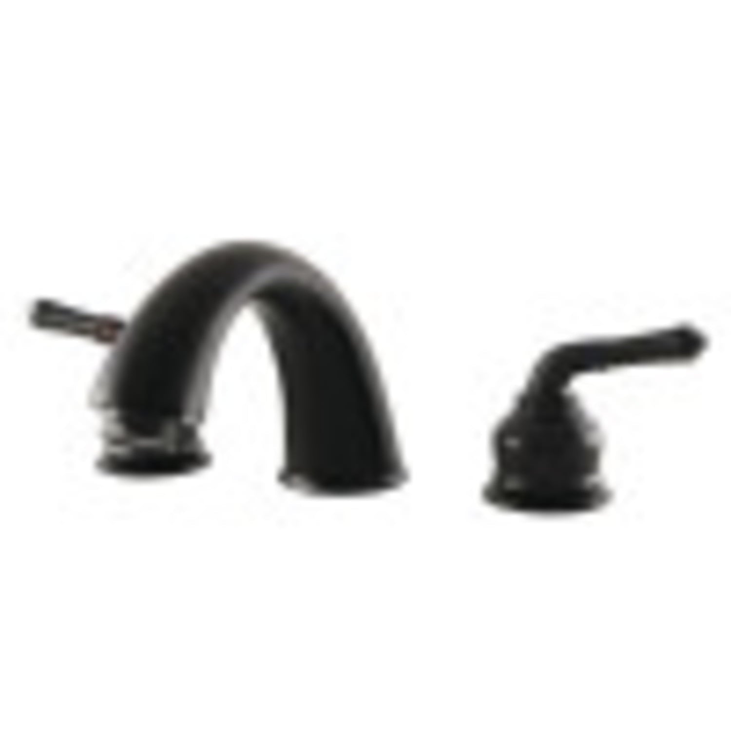 Kingston Brass KB360 Magellan Two-Handle Roman Tub Faucet, Matte Black