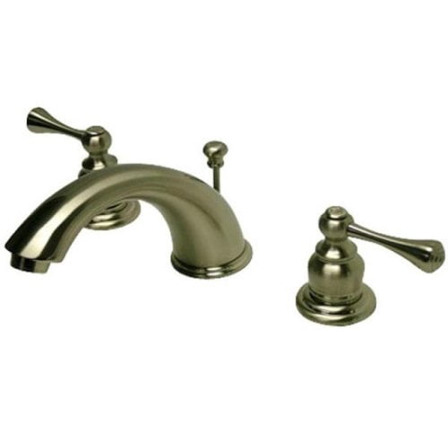 Kingston Brass Vintage Two Handle 8" to 16" Widespread Standard Mount Lavatory Faucet with Retail Pop-up